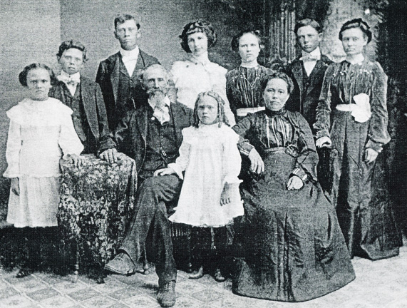 Family Photo From 1900 Turn iof the Century